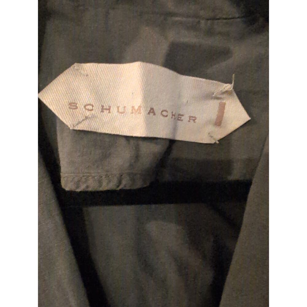 Schumacher | Gray Distressed One Snap Jacket | Size Large - Picture 4 of 9